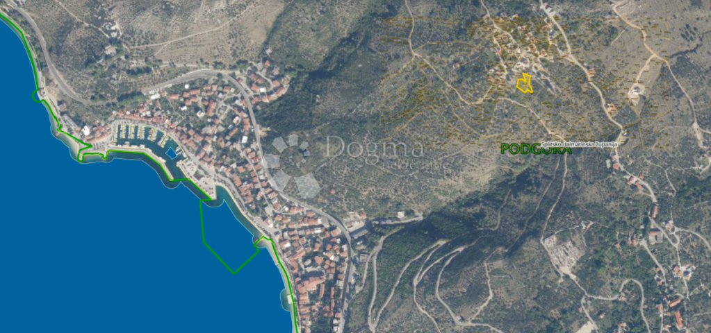 Land Podgora, 2.327m2