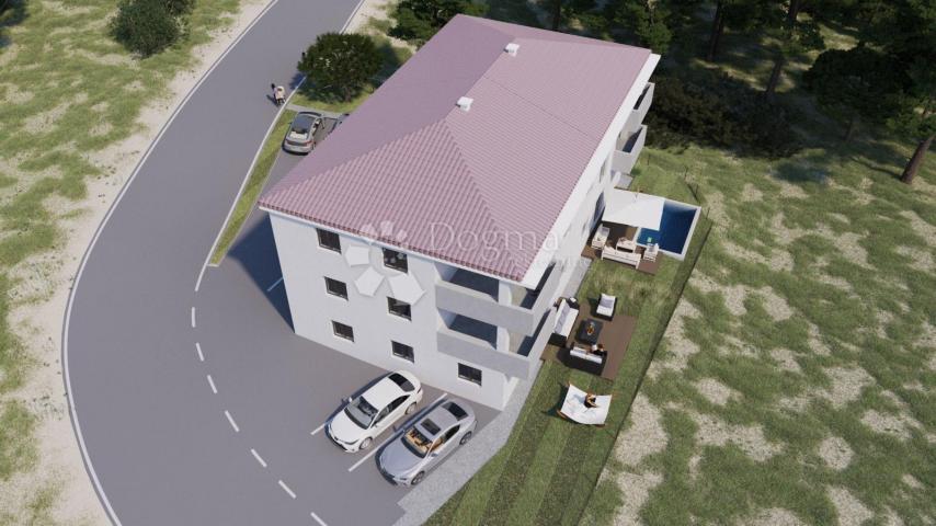 Apartment Klimno, Dobrinj, 77,66m2