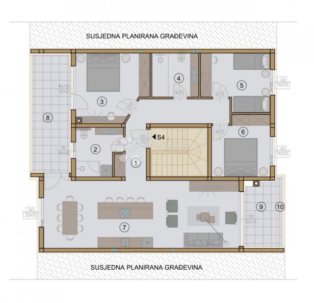 Penthouse na traženoj lokaciji (ZGRADA 3)