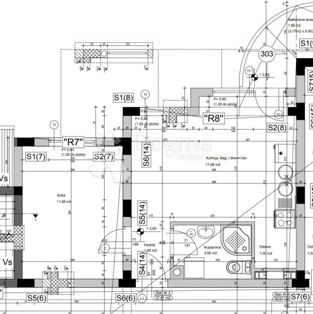 Flat Monte Zaro, Pula, 37,74m2