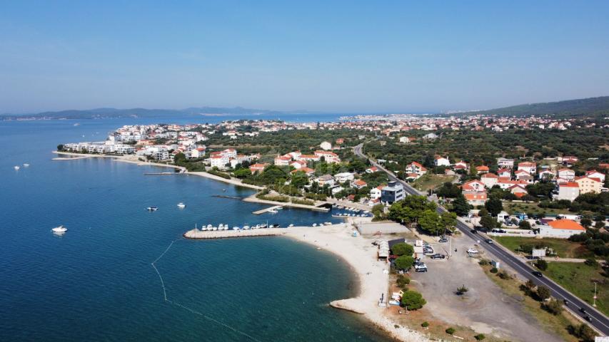 ZADAR, SUKOŠAN, 2 bedroom + bathroom apartment in a superb new building with a sea view