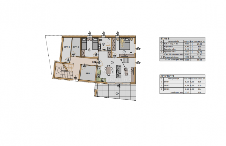 ISTRIA, MEDULIN Apartment with garden 450m from the center!