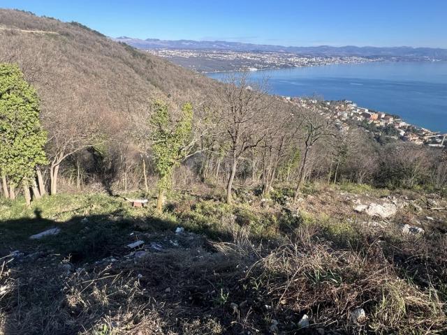 OPATIJA , KOLAVIĆI- građ. zemljište, 914 m2, PANORAMSKI POGLED NA MORE!!!