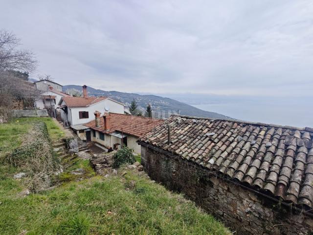 OPATIJA, POLJANE - Starina, 2 gospodarske zgrade, 5500 m2, panoramski pogled!