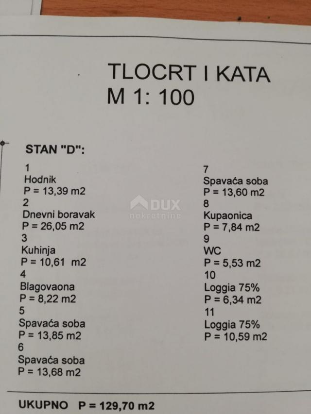 ISTRIEN, POREČ - Wohnung von 129m2 im Stadtzentrum