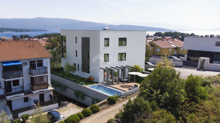 OTOK KRK, GRAD KRK -  NOVOGRADNJA - Stan 72, 32 m2 na 2. katu