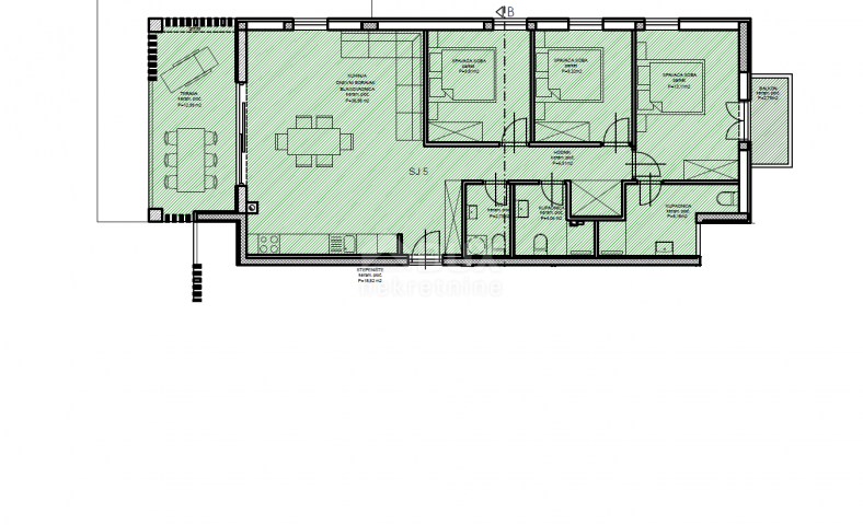 ŠIBENIK, VODICE - Luxuriöse Wohnung im Neubau S5