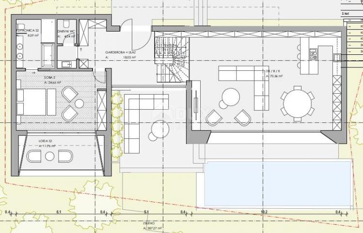 OPATIJA, CENTAR - prekrasna luksuzna vila iznad centra Opatije s panoramskim pogledom na more i veli