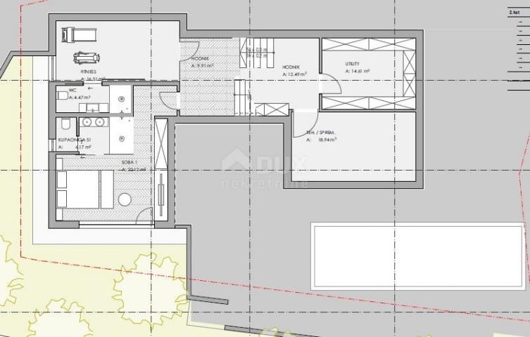 OPATIJA, CENTAR - prekrasna luksuzna vila iznad centra Opatije s panoramskim pogledom na more i veli