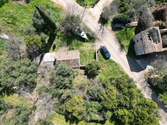 LABIN, SVETA MARINA – Baugrundstück 500m2 mit Meerblick und konzeptionellem Projekt