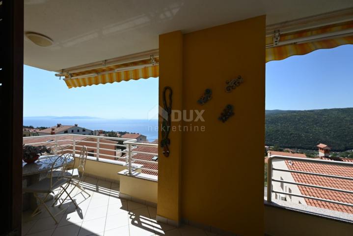 ISTRIA, RABAC Maximum comfort with panoramic sea view and garage!