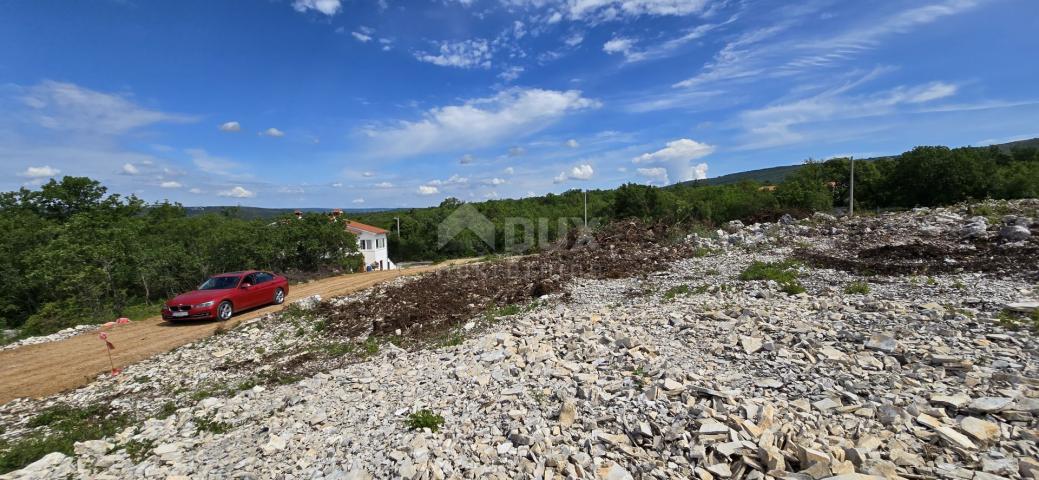 ISTRIA, RABAC - Spacious building plot with sea view