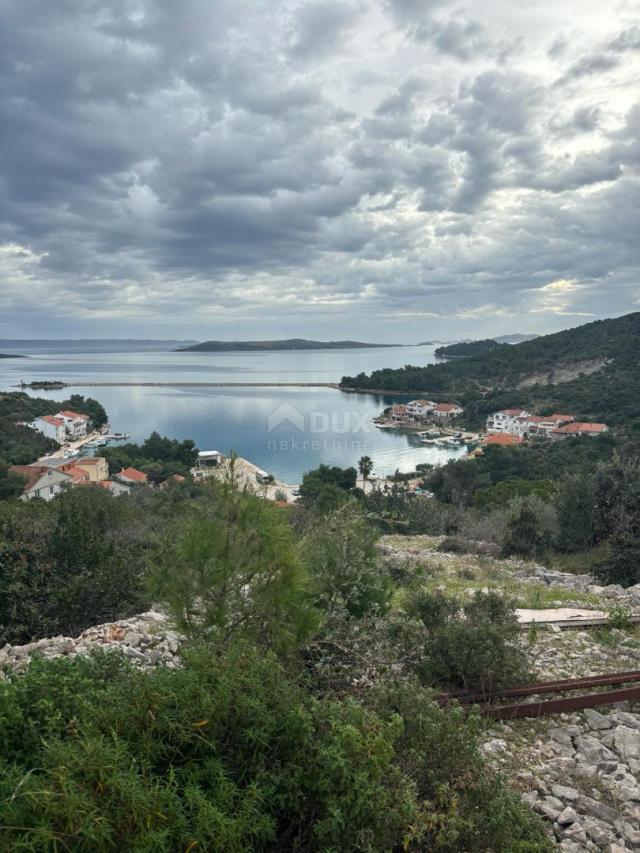 DUGI OTOK, ZAGLAV – Baugrundstück mit beeindruckendem Meerblick