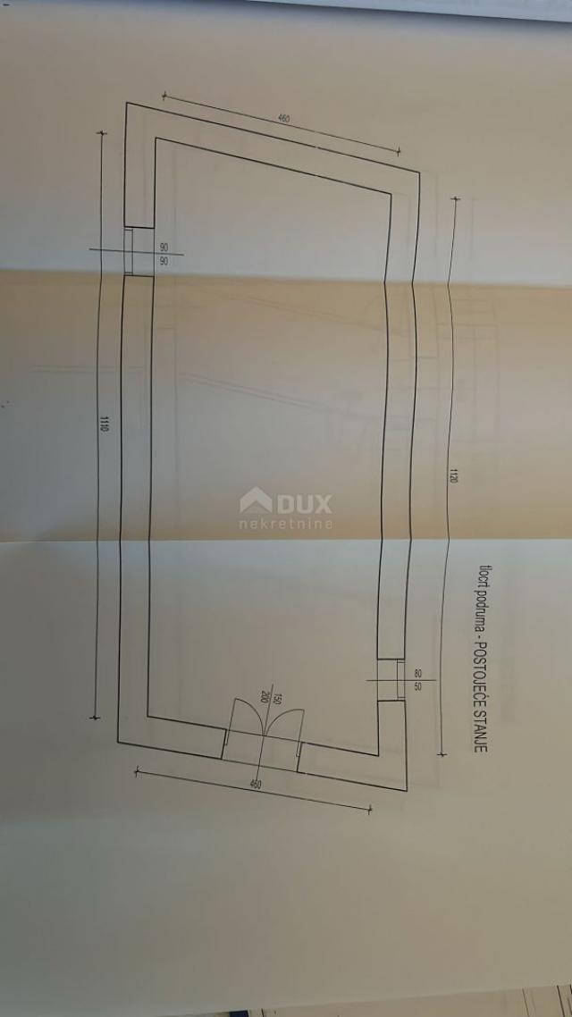 ŠIBENIK, ZLARIN - Kamena kuća za adaptaciju