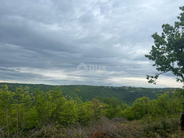 ISTRIA, LABIN - Building land with a view of nature