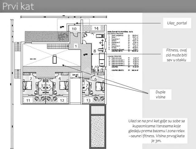 ISTRIA, LABIN - Spacious plot with building permit