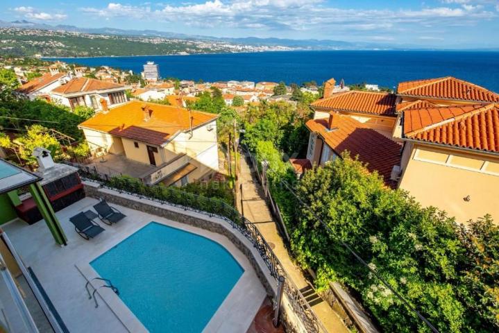 OPATIJA - an exclusive villa in an attractive location with a phenomenal view of the sea