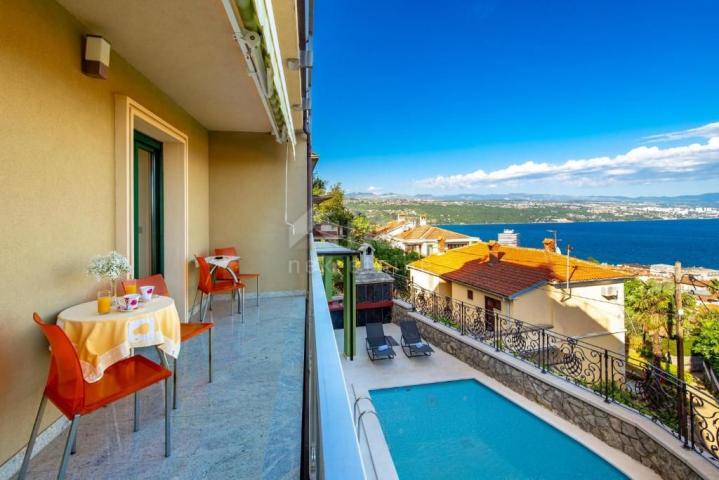 OPATIJA - an exclusive villa in an attractive location with a phenomenal view of the sea