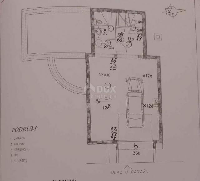 OPATIJA, MATULJI - Haus im Bau 230m2 + Umgebung 400m2