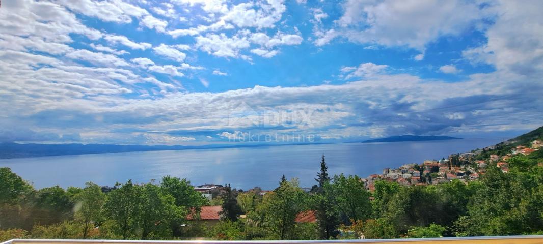 OPATIJA - Two-story apartment 78.53 m2, 2 bedrooms, parking, panoramic sea view!!!