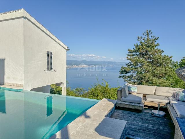 OPATIJA RIVIERA – eine private Villa mit besonderer Ausstattung mit Swimmingpool und Panoramablick a