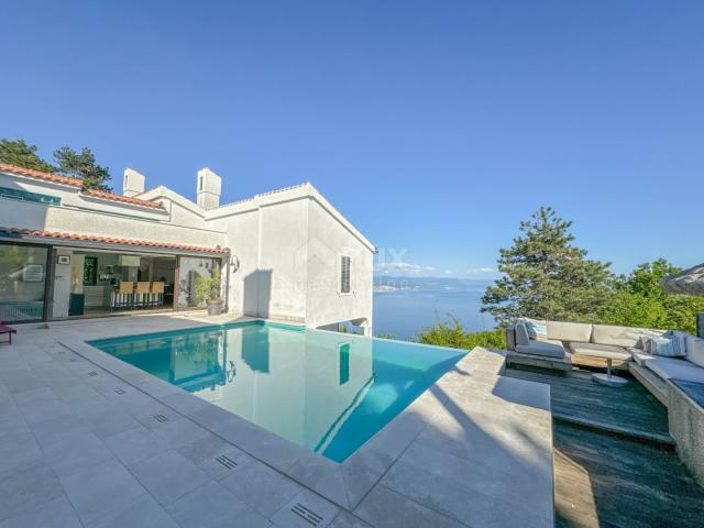 OPATIJA RIVIERA – eine private Villa mit besonderer Ausstattung mit Swimmingpool und Panoramablick a