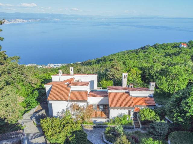 OPATIJA RIVIERA – eine private Villa mit besonderer Ausstattung mit Swimmingpool und Panoramablick a