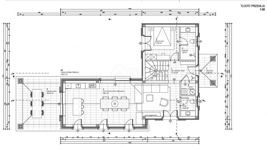 ISTRIEN, POREČ - Neu gebautes Haus mit Swimmingpool