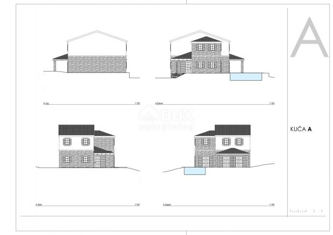 KRK ISLAND, TRIBULJE - building plot 3946m2 with project