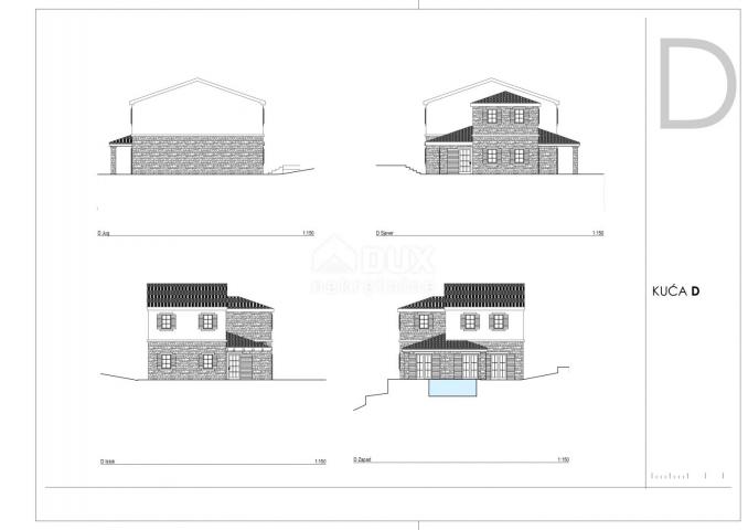 INSEL KRK, TRIBULJE - Baugrundstück mit Projekt