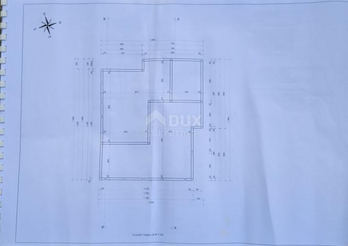 MATULJI, JURDANI, RUPA - Baugrundstück 9000m2 mit GEBÄUDE. GENEHMIGUNG für ein Hallen- und Gewerbewo