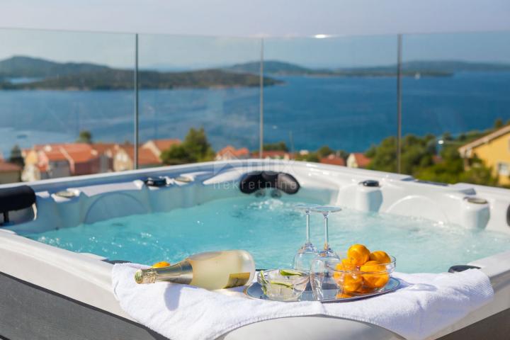 DALMATIA, ŠIBENIK - Luxury villa with swimming pool, soccer field and sauna