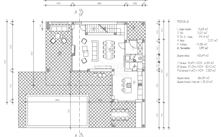 ISTRIEN, LABIN - Moderner Neubau mit Pool