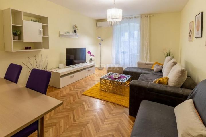 RIJEKA, ZENTRUM - 2 Schlafzimmer + Badezimmer, komplett möbliert