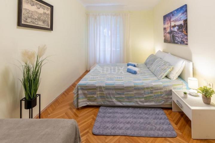 RIJEKA, ZENTRUM - 2 Schlafzimmer + Badezimmer, komplett möbliert