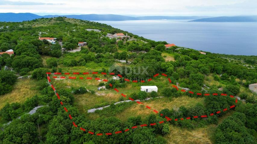 ISTRA, SKITAČA - Jedinstveno građevinsko zemljište s građevinskom dozvolom za dvije moderne vile 