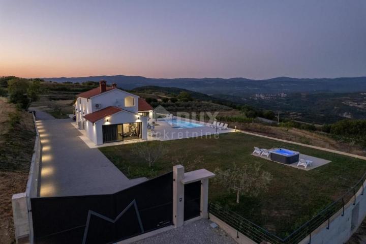 ISTRIA, BUZET - A beautiful villa with an enchanting view