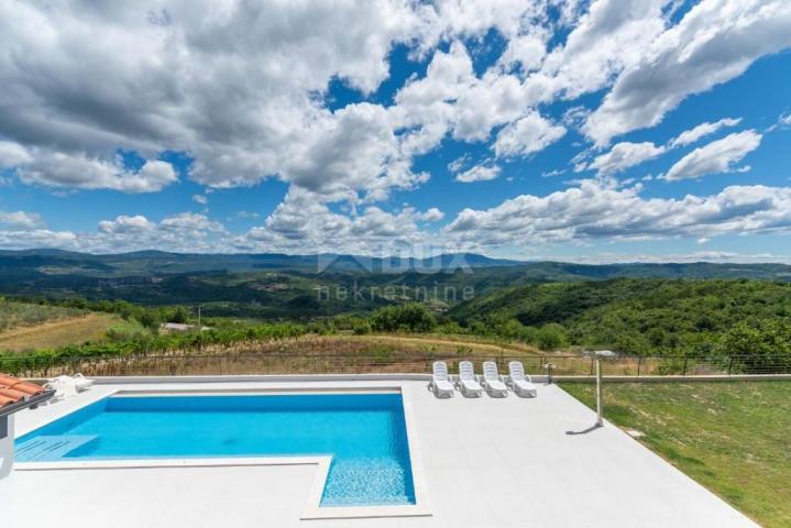 ISTRIA, BUZET - A beautiful villa with an enchanting view