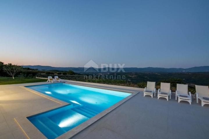 ISTRIA, BUZET - A beautiful villa with an enchanting view