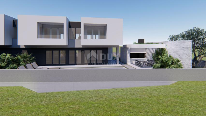 ZADAR, ZATON - Luxury Semi-detached Villa with Heated Pool, Sauna and Gym! New construction! A1