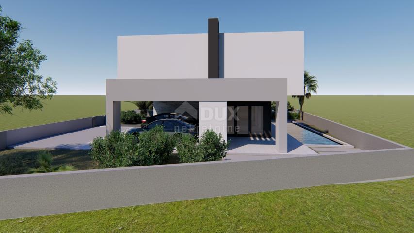 ZADAR, ZATON - Luxury Semi-detached Villa with Heated Pool, Sauna and Gym! New construction! A1