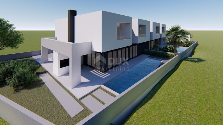 ZADAR, ZATON - Luxury Semi-detached Villa with Heated Pool, Sauna and Gym! New construction! A1