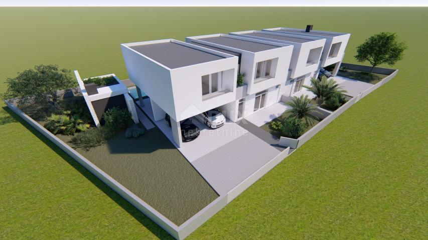 ZADAR, ZATON - Luxury Semi-detached Villa with Heated Pool, Sauna and Gym! New construction! A1