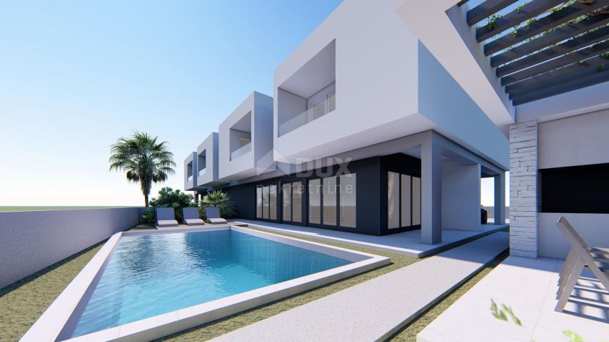 ZADAR, ZATON - Luxury Semi-detached Villa with Heated Pool, Sauna and Gym! New construction! A1