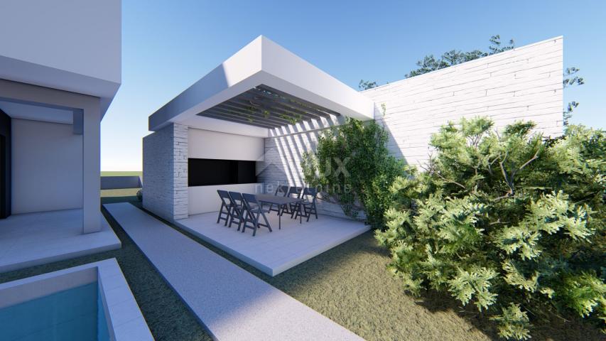 ZADAR, ZATON - Luxury Semi-detached Villa with Heated Pool, Sauna and Gym! New construction! A1