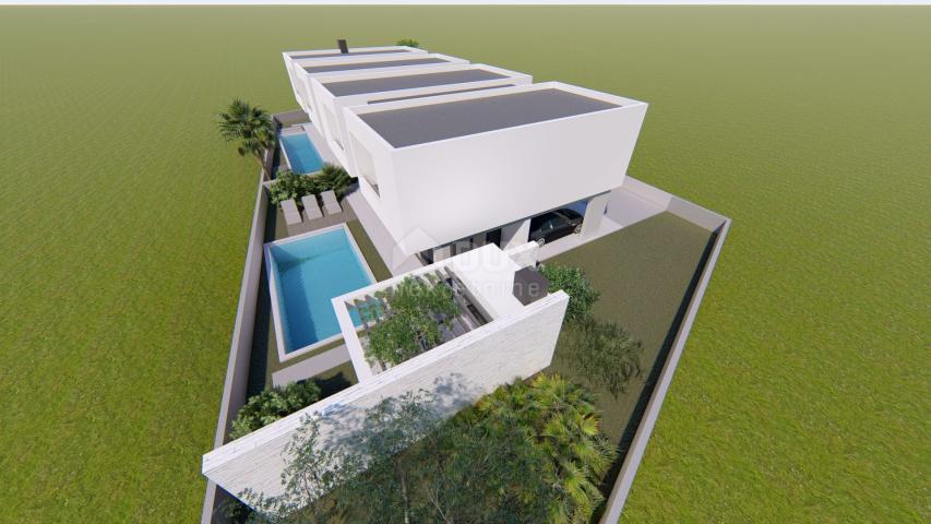 ZADAR, ZATON - Luxury Semi-detached Villa with Heated Pool, Sauna and Gym! New construction! A1