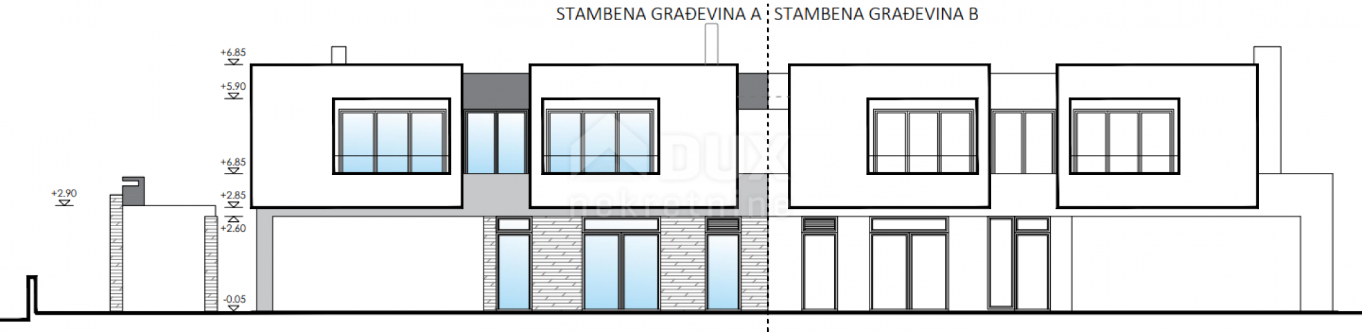 ZADAR, ZATON - Luxury Semi-detached Villa with Heated Pool, Sauna and Gym! New construction! A1