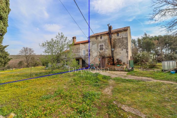 Rovinj, Umgebung, Bahnhof mit Meerblick