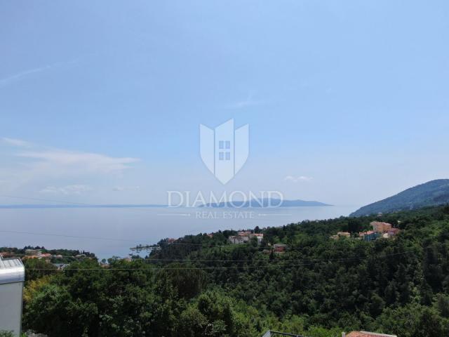 Opatija, surroundings, building plot with a beautiful view of the sea