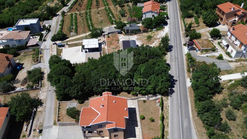 Labin, surroundings, building plot with sea view